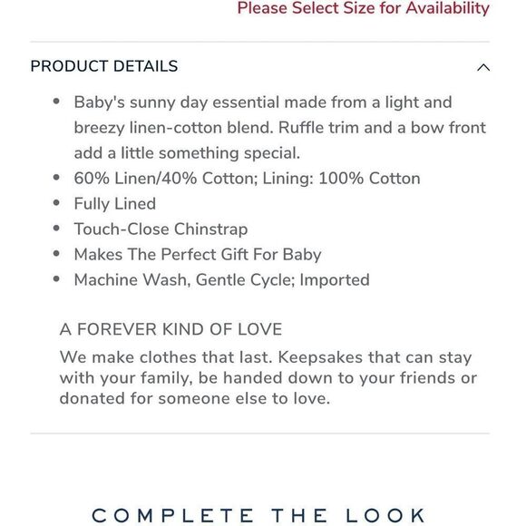 NWT Janie and Jack Baby/Girls Two Bucket Hats White & Pink- 3-6 month - Picture 13 of 13